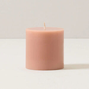 Pillar Candle - 3x3 - BLUSH